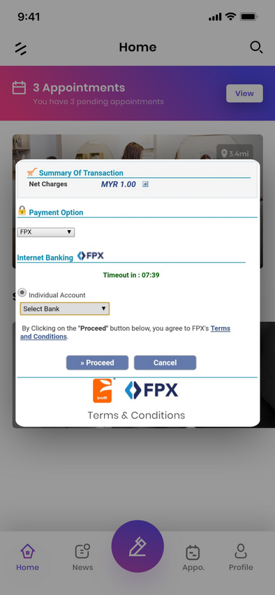 QueueMart Apps Screen 7